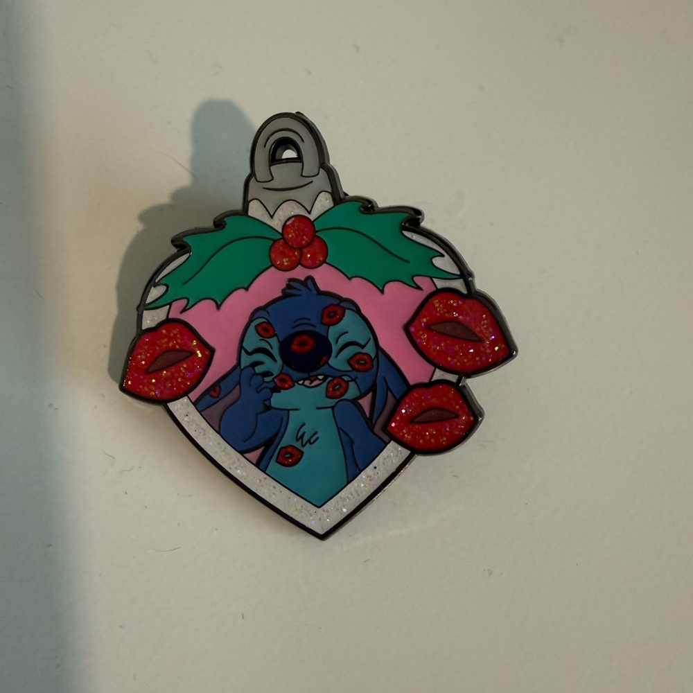 Loungefly Disney Stitch “Ornament”Blindbox Enamel Glitter Chaser Pin